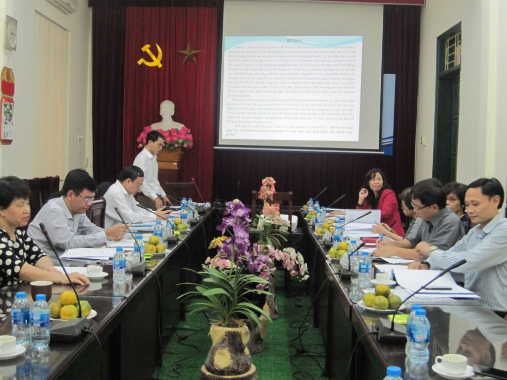 NCS Đỗ Trọng Hưng trình bày các kết quả luận án